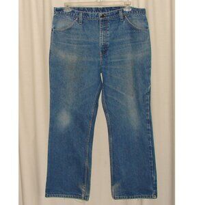 JC Penney Plain Pockets Vtg Mens Denim JEANS, 40x31, EUC Workwear, A31